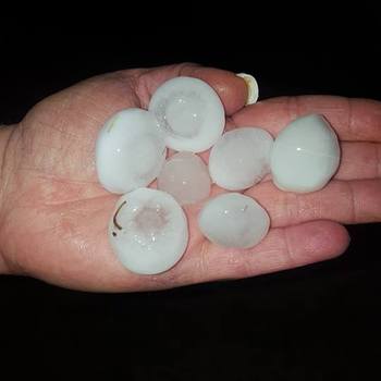 Small to Medium Sized Hail